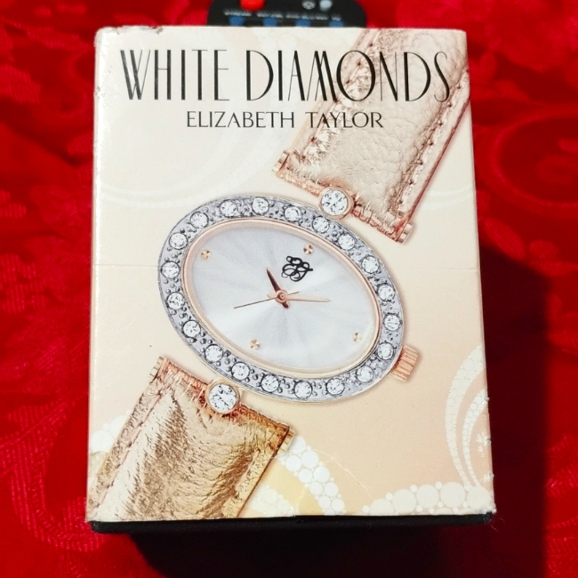 Elizabeth Taylor White Diamonds Watch For Women